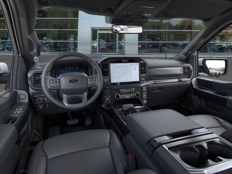 New 2026 Star White Metallic Tri-Coat Ford Lariat image 9