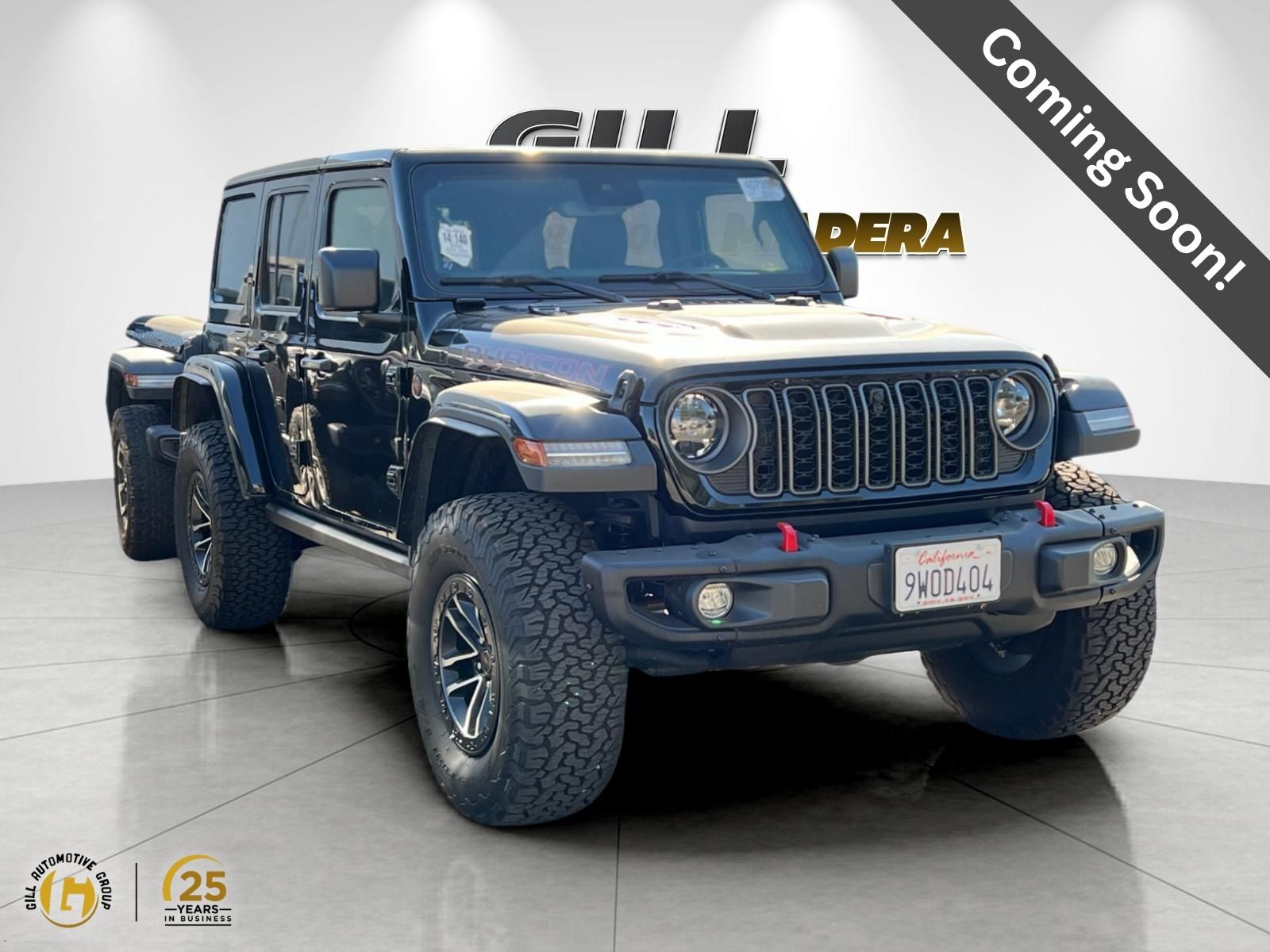 Black Clearcoat 2025 Jeep Wrangler SUV / Crossover Four-Wheel Drive 8-Speed Automatic