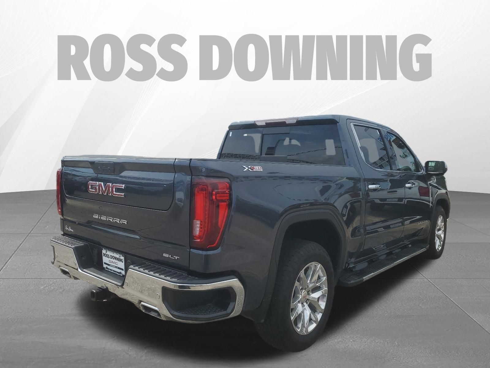 2021 GMC Sierra 1500 SLT Blue at Ross Downing Chevrolet