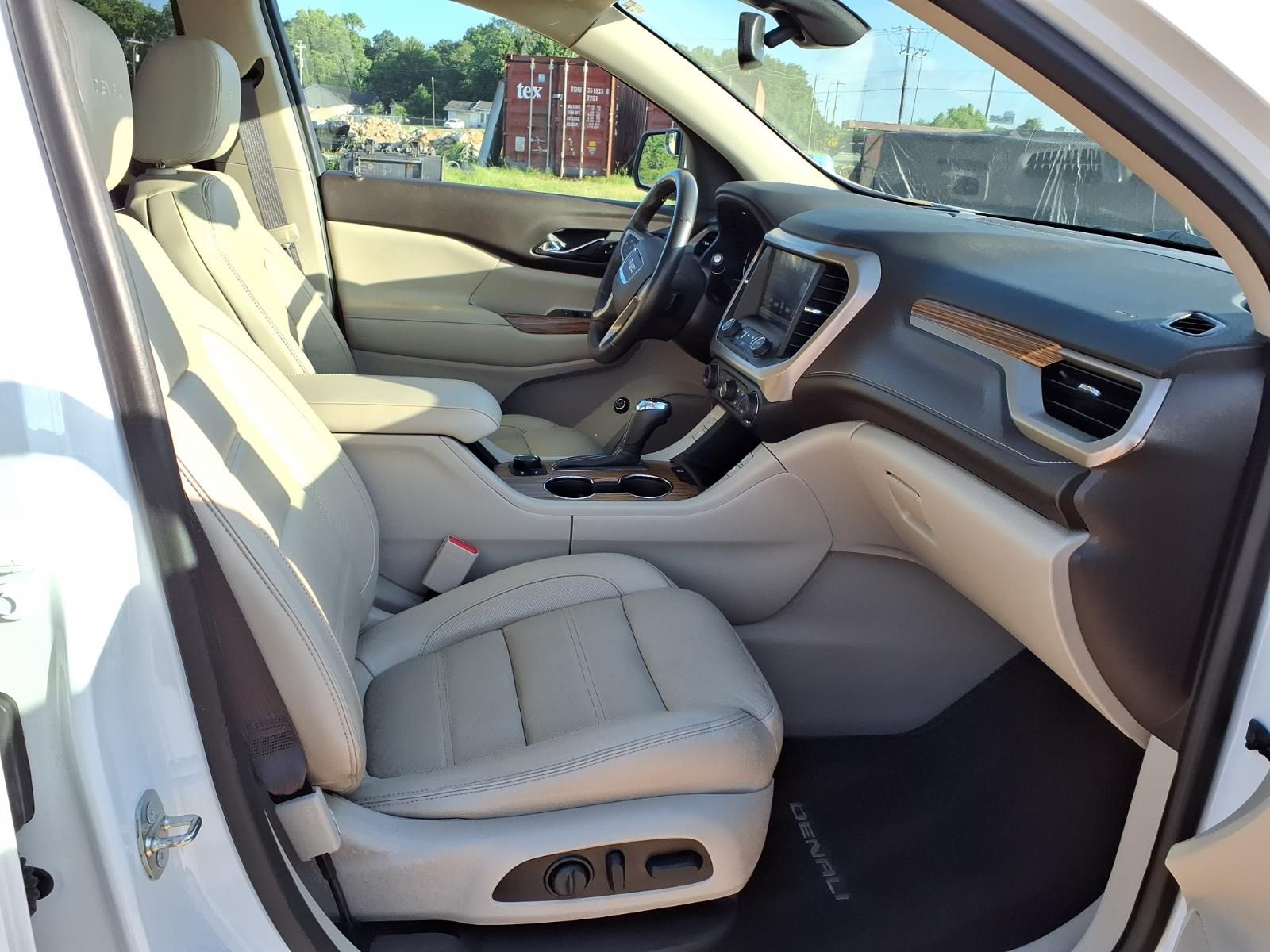 2017 GMC Acadia Denali White at Joe Myers Mazda Kia