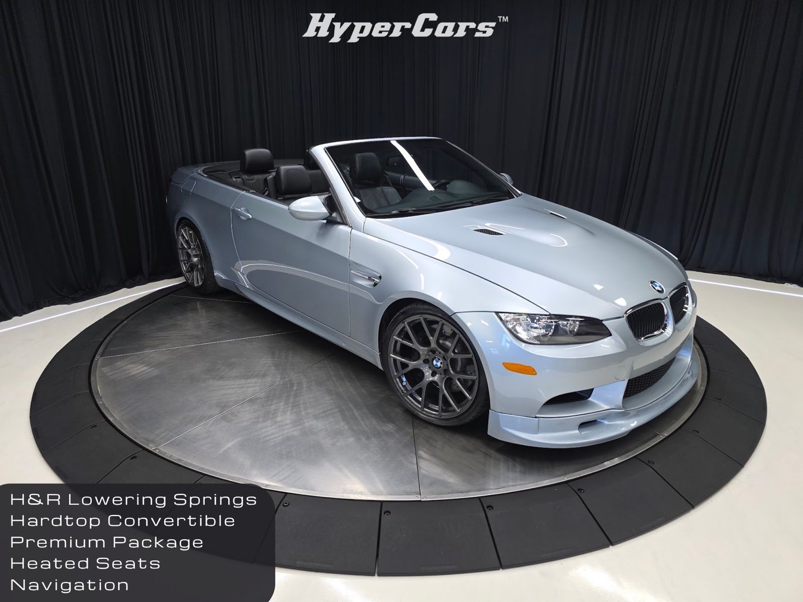 Silverstone Metallic 2013 BMW M3 Convertible RWD Convertible Rear-Wheel Drive 7-Speed Automatic