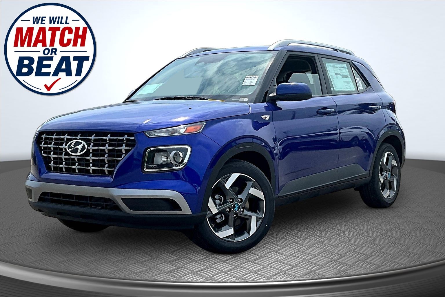 Intense Blue 2026 Hyundai Venue SUV / Crossover Front-Wheel Drive Continuously Variable Transmission