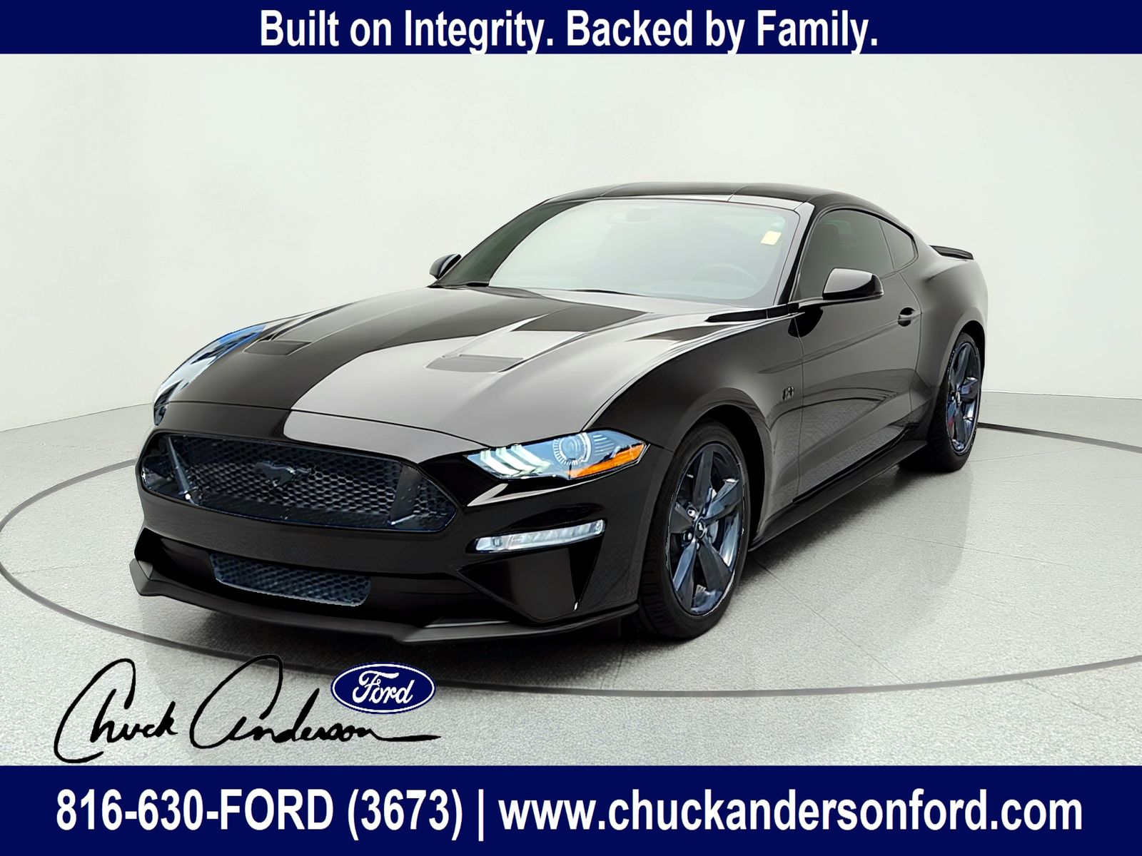 Shadow Black 2021 Ford Mustang Coupe Rear-Wheel Drive Automatic