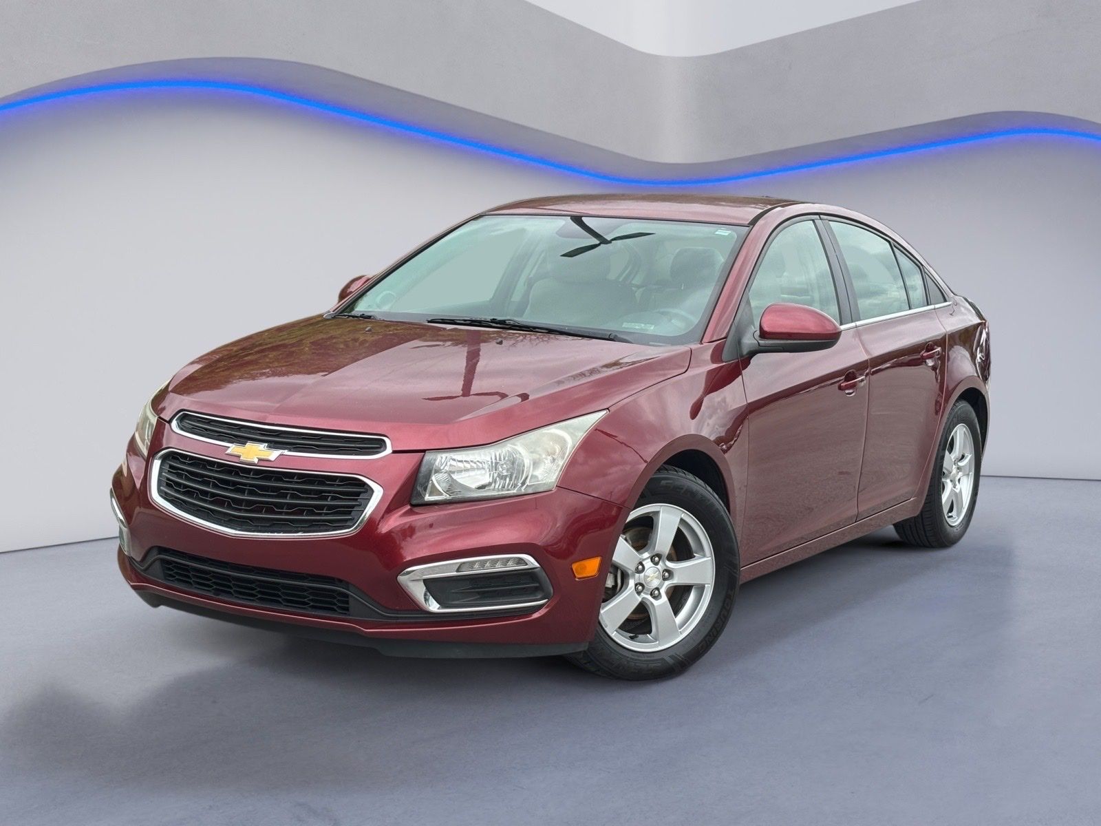 Siren Red Tintcoat 2015 Chevrolet Cruze Sedan Front-Wheel Drive 6-Speed Automatic Overdrive