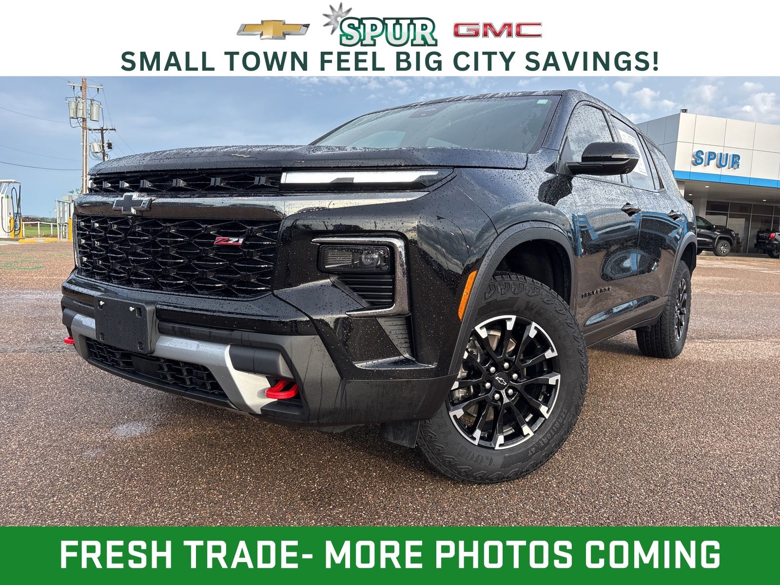 Mosaic Black Metallic 2024 Chevrolet Traverse SUV / Crossover Four-Wheel Drive 8-Speed Automatic
