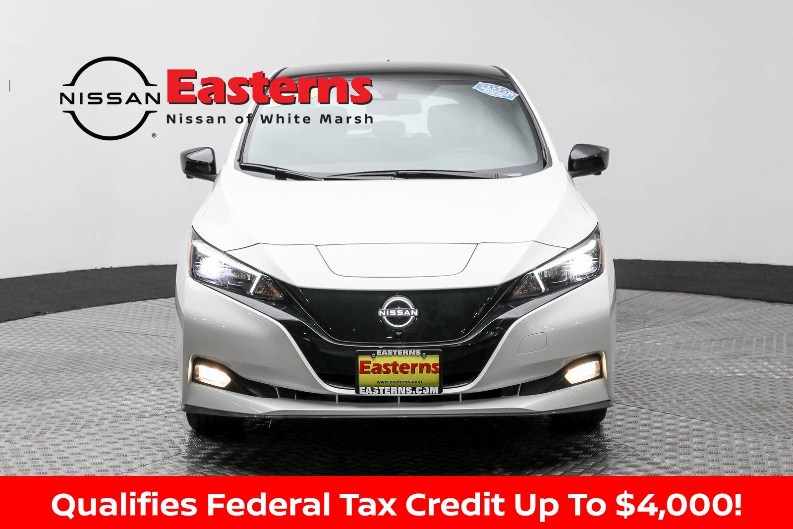 Used 2023 Nissan Leaf SV Plus with VIN 1N4CZ1CV9PC556922 for sale in White Marsh, MD