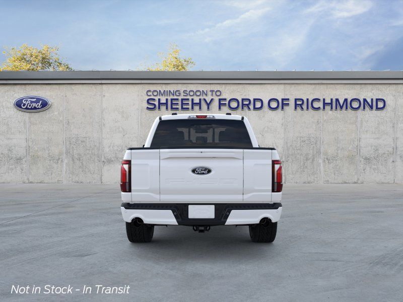 New 2026 Star White Metallic Tri-Coat Ford Lariat image 6