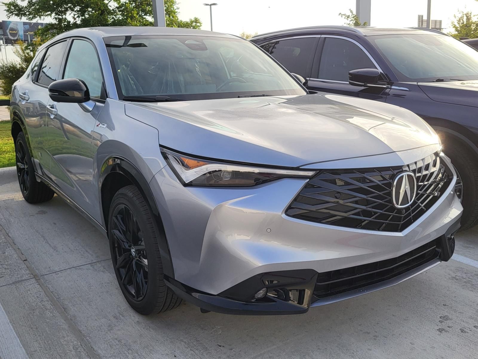 Solar Silver Metallic 2026 Acura ADX SUV / Crossover All-Wheel Drive Continuously Variable Transmission
