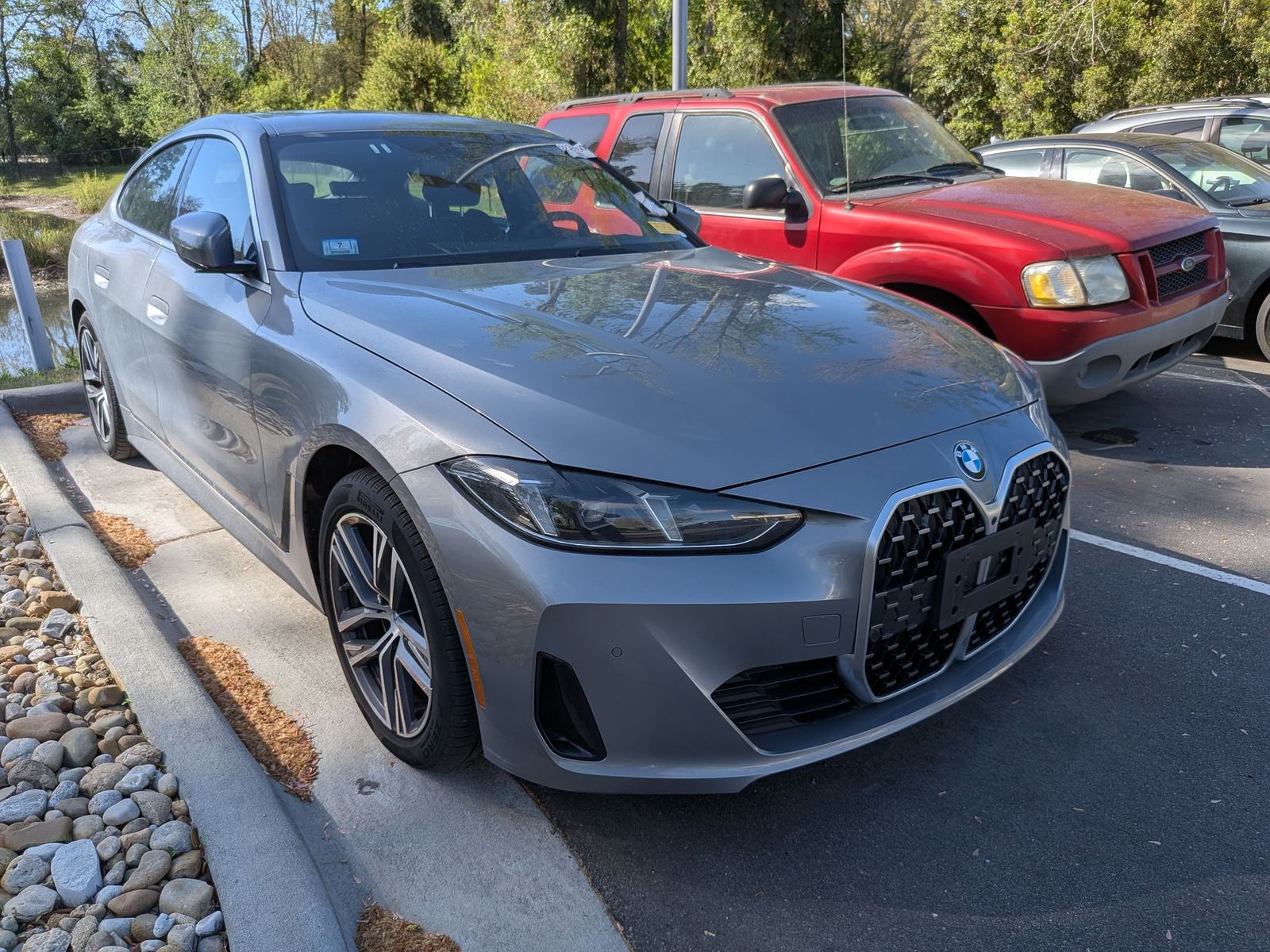 Skyscraper Gray Metallic 2025 BMW 4 Series 430i Gran Coupe xDrive Sedan All-Wheel Drive 8-Speed Automatic