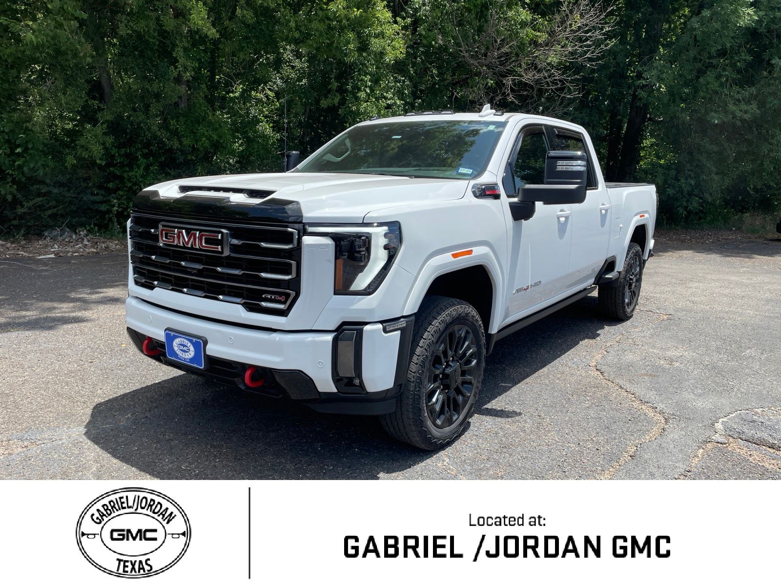 Summit White 2024 GMC Sierra 2500HD Pickup Truck Four-Wheel Drive Automatic