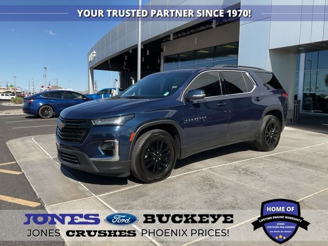 Northsky Blue Metallic 2023 Chevrolet Traverse LT Cloth FWD SUV / Crossover Front-Wheel Drive 9-Speed Automatic