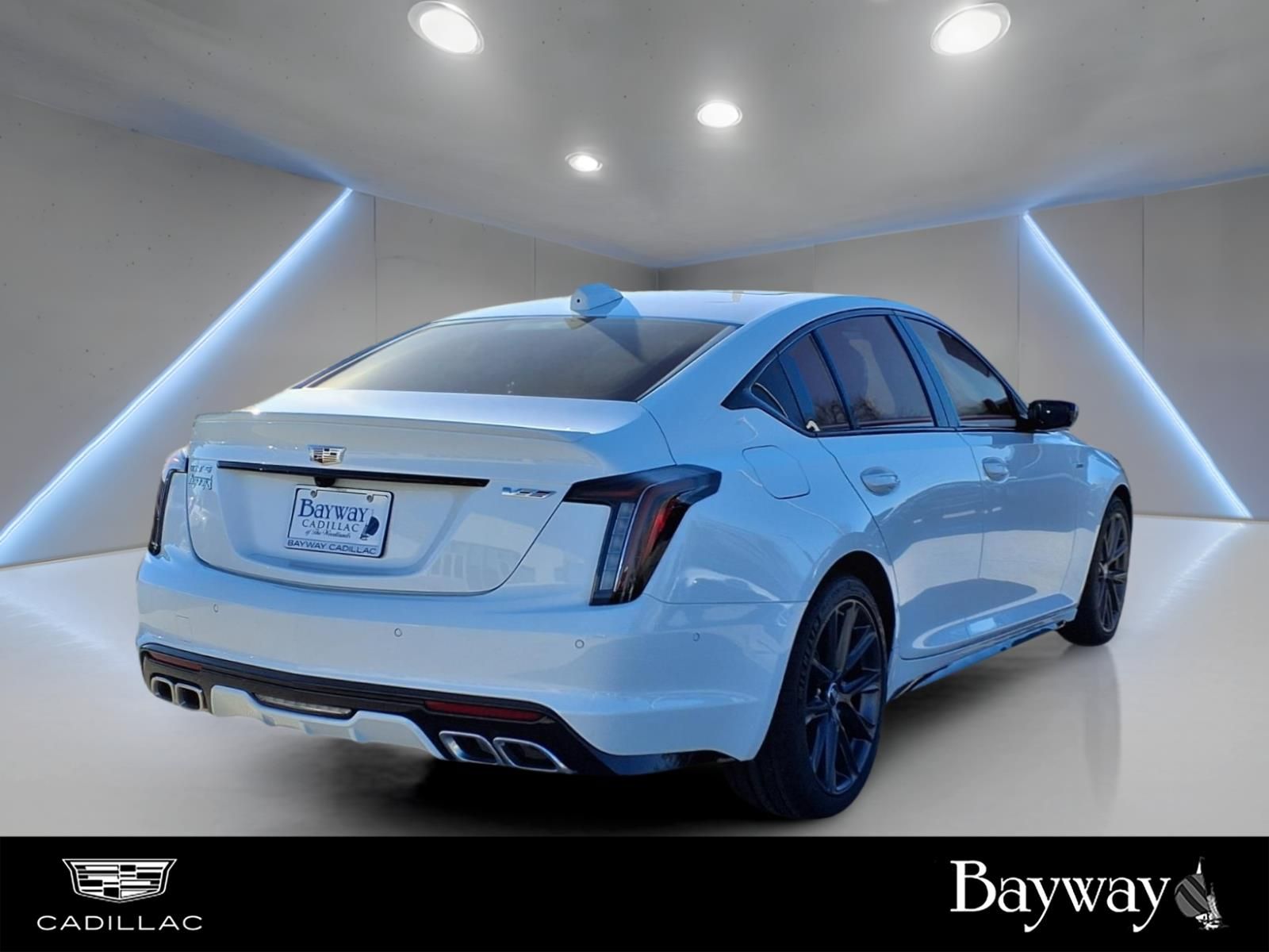 2026 Cadillac CT5 V-Series White at Bayway Cadillac of The Woodlands