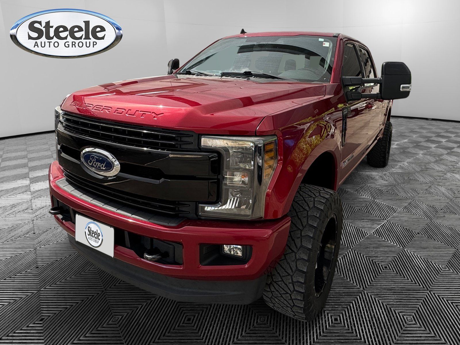 Ruby Red Metallic 2019 Ford F-250 Super Duty Pickup Truck Four-Wheel Drive 6-Speed Automatic