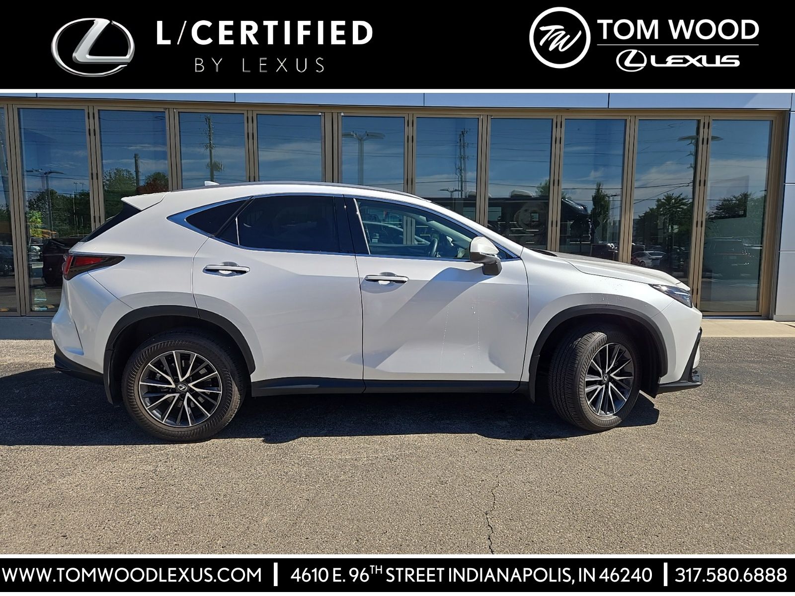 Eminent White Pearl 2024 Lexus NX Hybrid 350h AWD SUV / Crossover All-Wheel Drive Continuously Variable Transmission