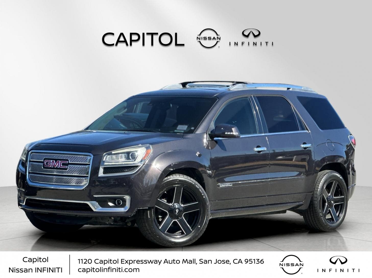 Gray (Iridium Metallic) 2016 GMC Acadia SUV / Crossover All-Wheel Drive 6-Speed Automatic