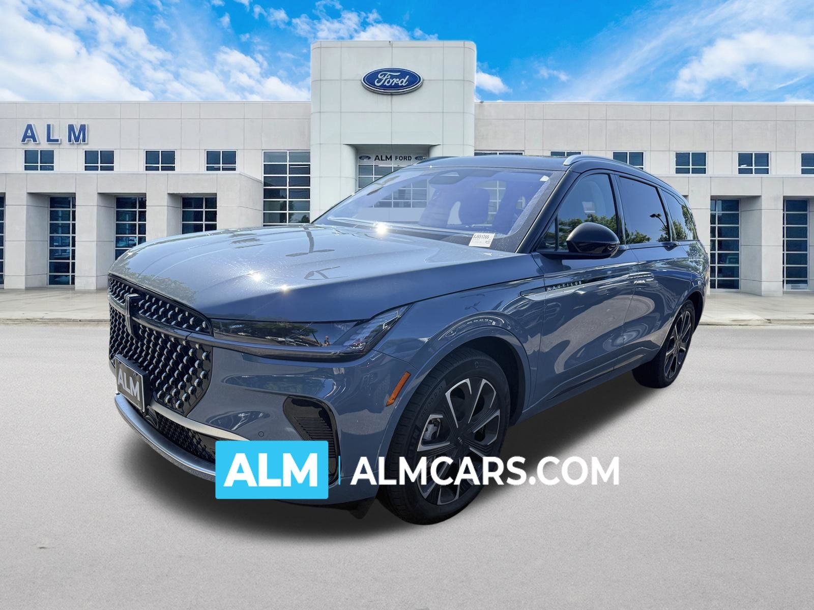 Blue Metallic 2025 Lincoln Nautilus SUV / Crossover All-Wheel Drive 8-Speed Automatic