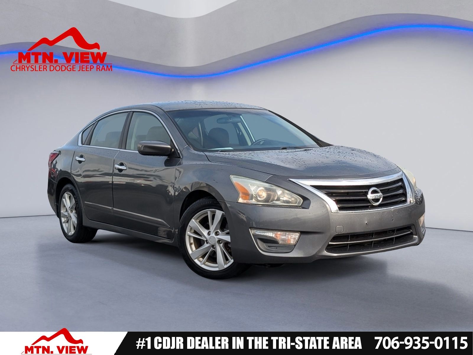 Storm Blue Metallic 2014 Nissan Altima 2.5 SV Sedan Front-Wheel Drive Continuously Variable Transmission