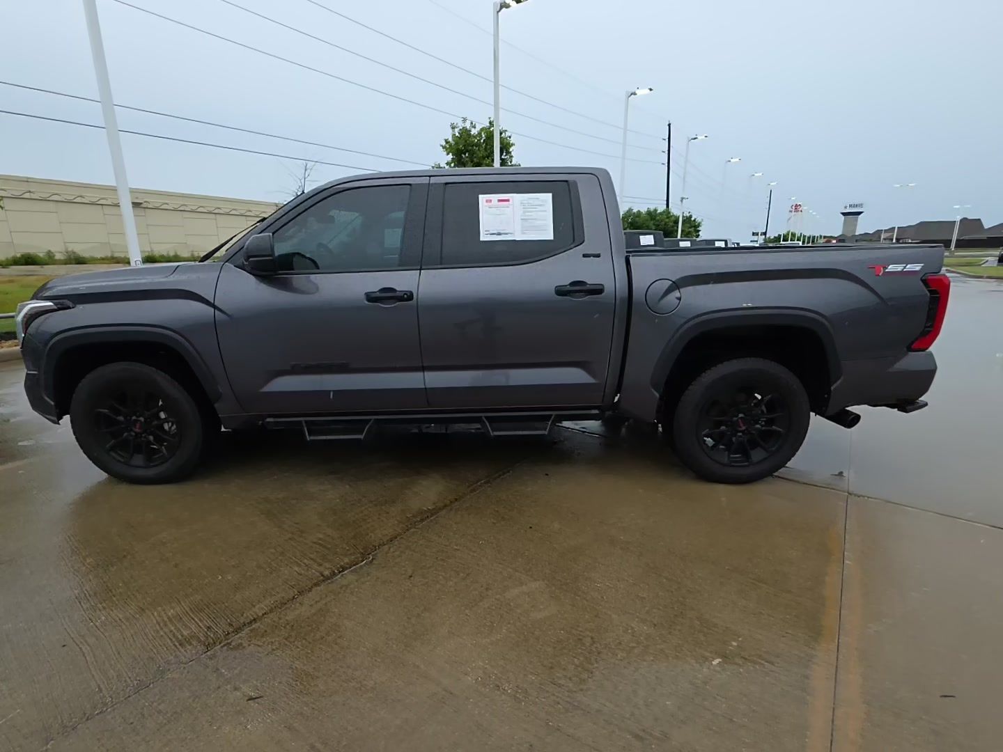 Magnetic Gray Metallic 2023 Toyota Tundra SR5 CrewMax Cab 4WD Pickup Truck Four-Wheel Drive Automatic