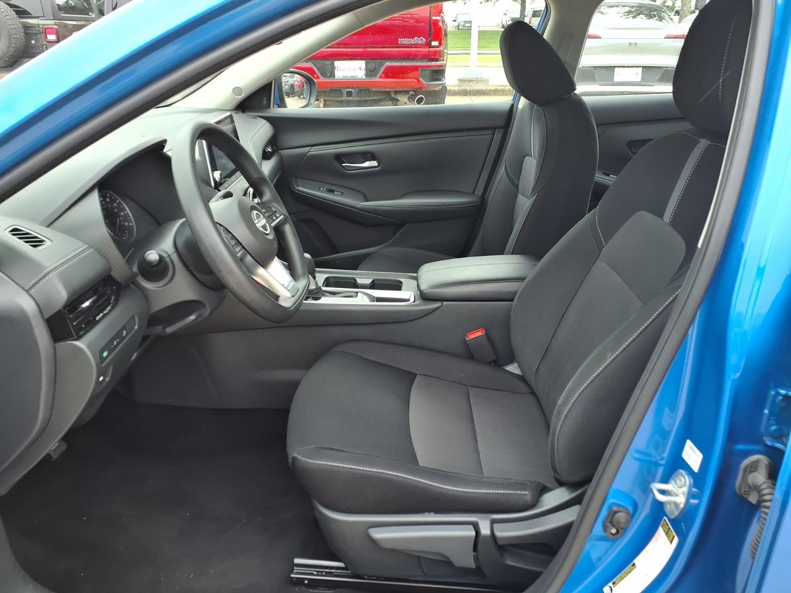 2025 Nissan Sentra SV Blue at Central Houston Nissan