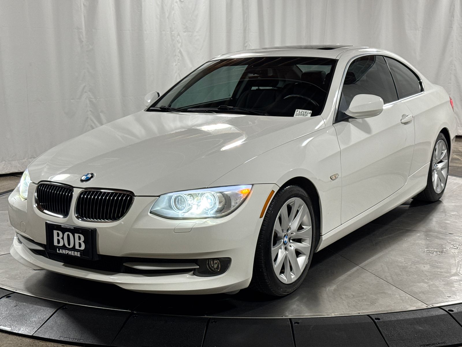 Alpine White 2012 BMW 3 Series Coupe Rear-Wheel Drive 6-Speed Automatic