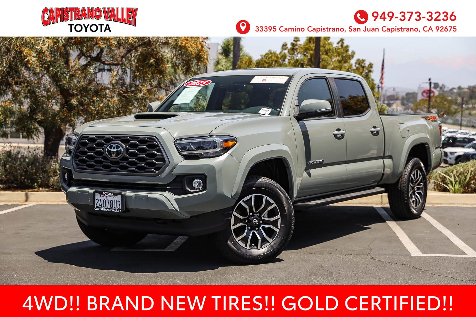 2023 Toyota Tacoma TRD Sport Double Cab LB 4WD
