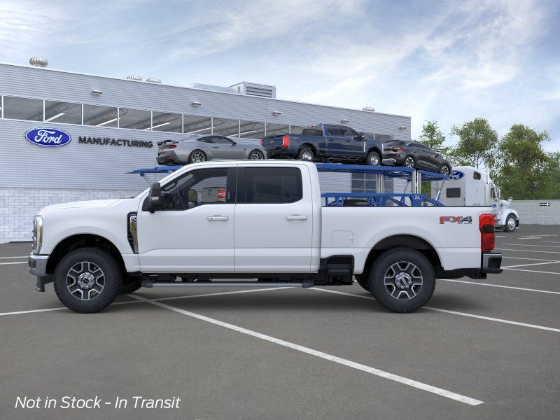 New 2026 Star White Metallic Tri-Coat Ford Lariat image 4