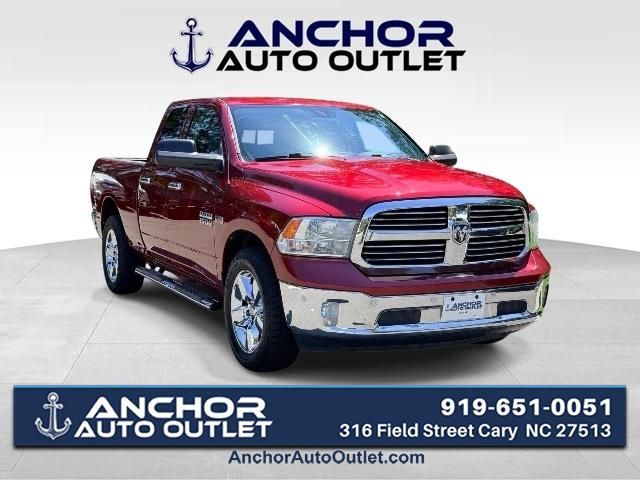 Deep Cherry Red Crystal Pearlcoat 2014 RAM 1500 Pickup Truck Four-Wheel Drive 8-Speed Automatic