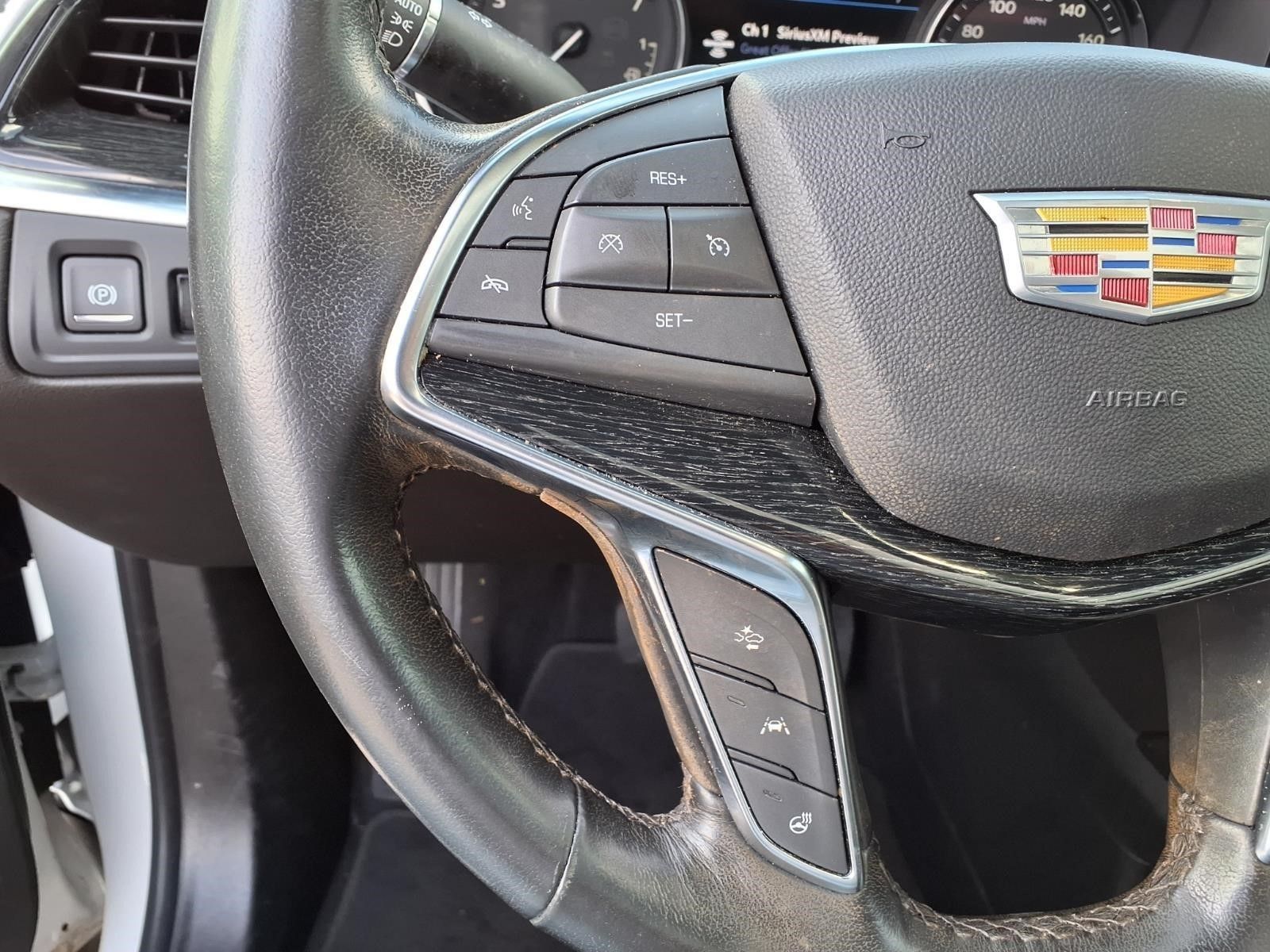2023 Cadillac XT5 Premium Luxury White at North Houston Mitsubishi