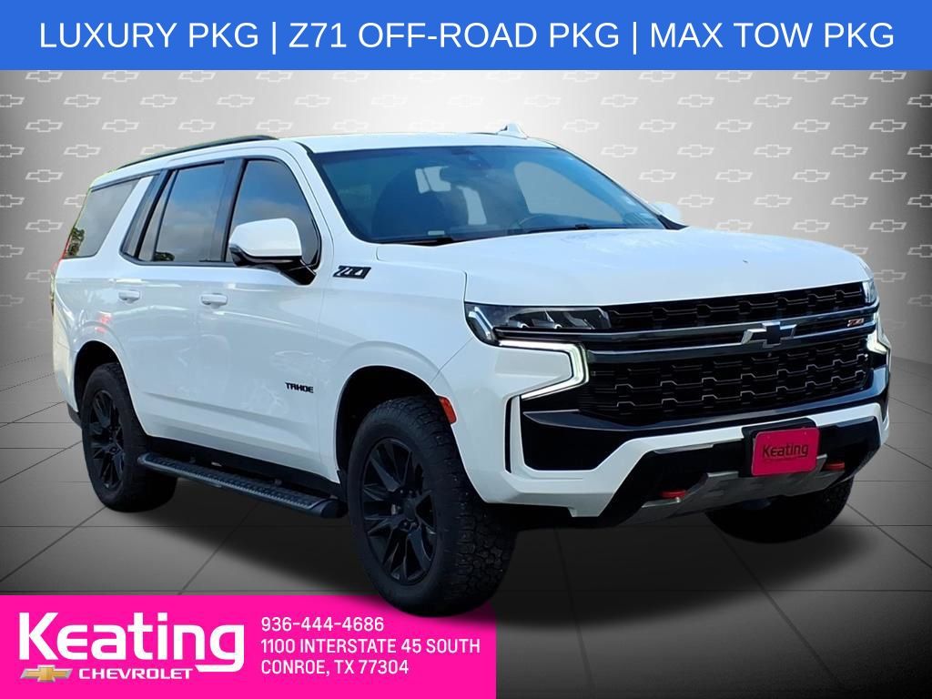 Summit White 2022 Chevrolet Tahoe SUV / Crossover Four-Wheel Drive