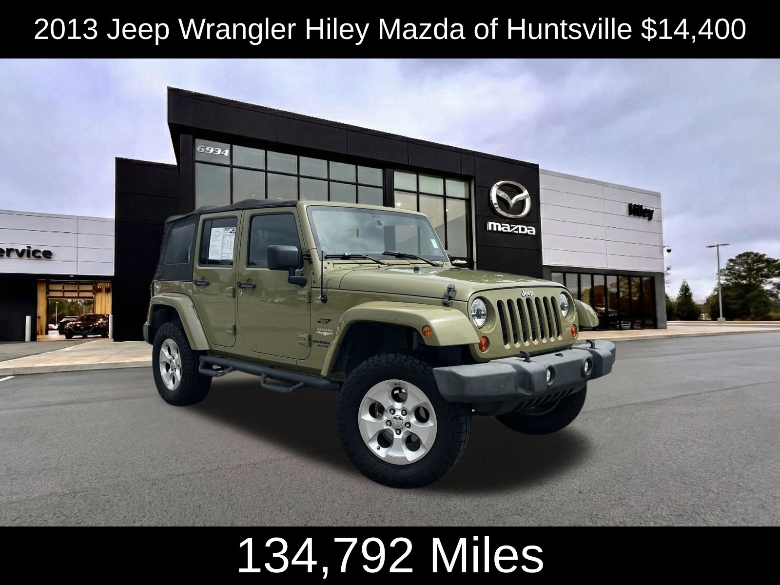 2013 Jeep Wrangler Unlimited Sahara 4WD