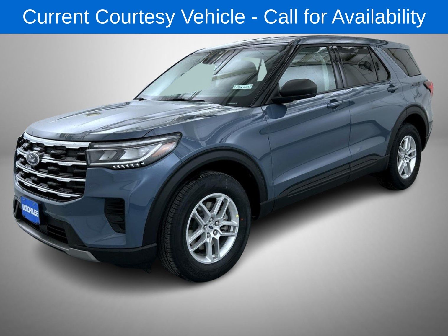 Vapor Blue Metallic 2026 Ford Explorer SUV / Crossover All-Wheel Drive Automatic