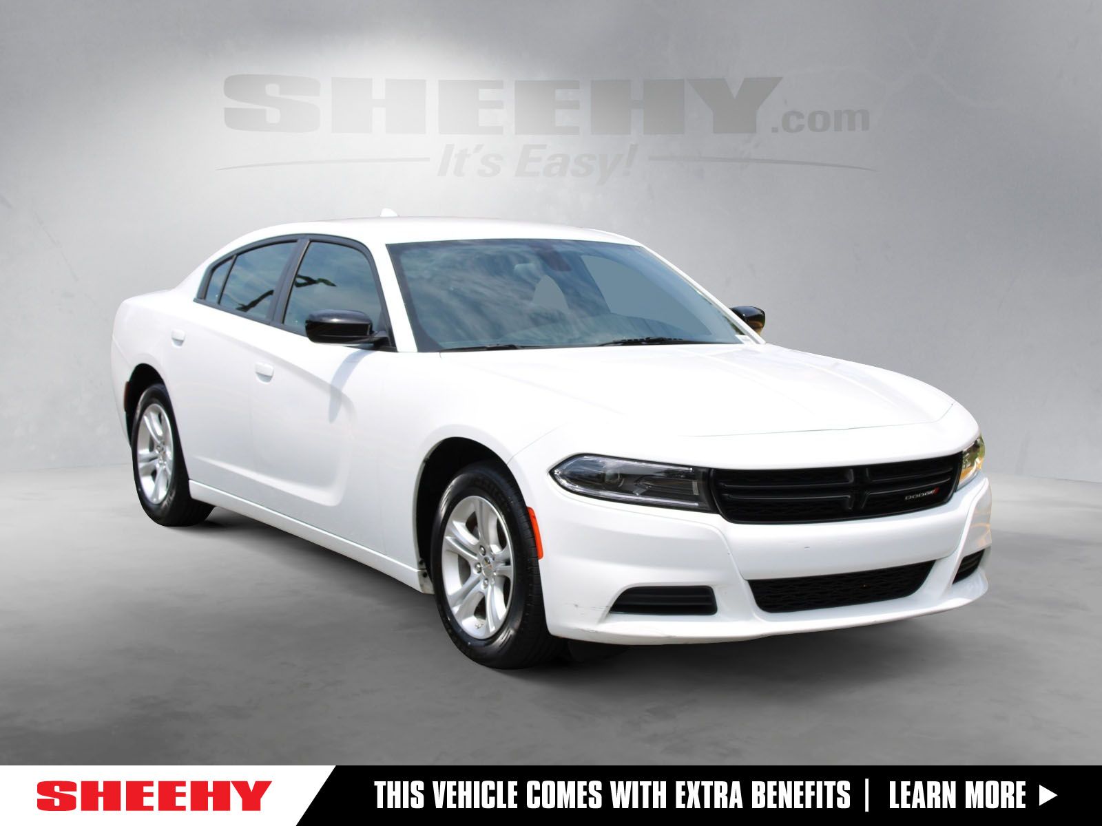 White 2023 Dodge Charger Sedan Rear-Wheel Drive 8-Speed Automatic