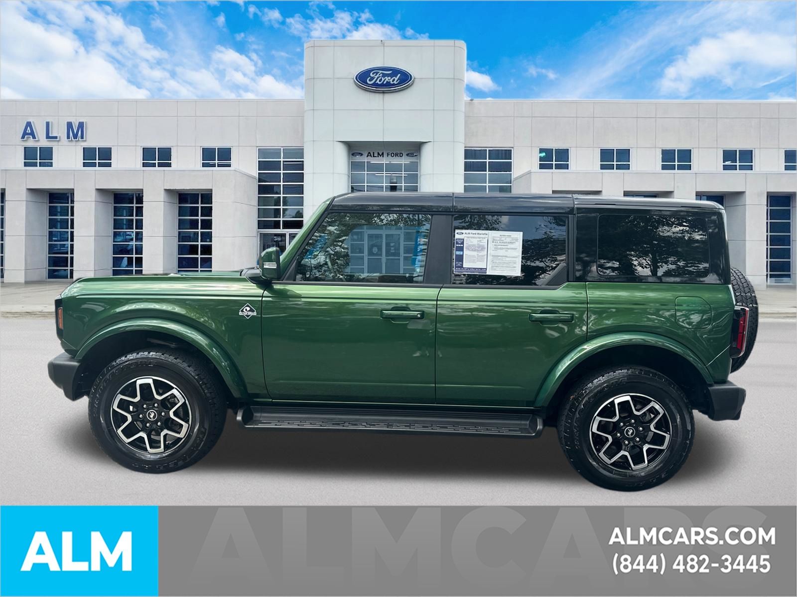 Certified Used 2025 Eruption Green Metallic Ford Outer Banks image 9