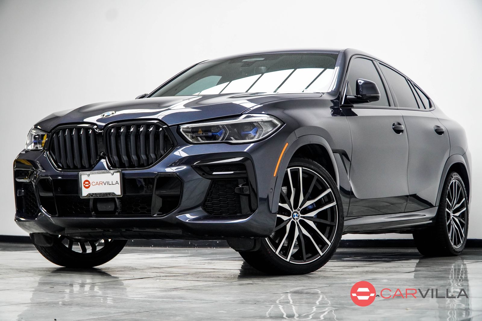 Arctic Gray Metallic 2022 BMW X6 SUV / Crossover All-Wheel Drive 8-Speed Automatic