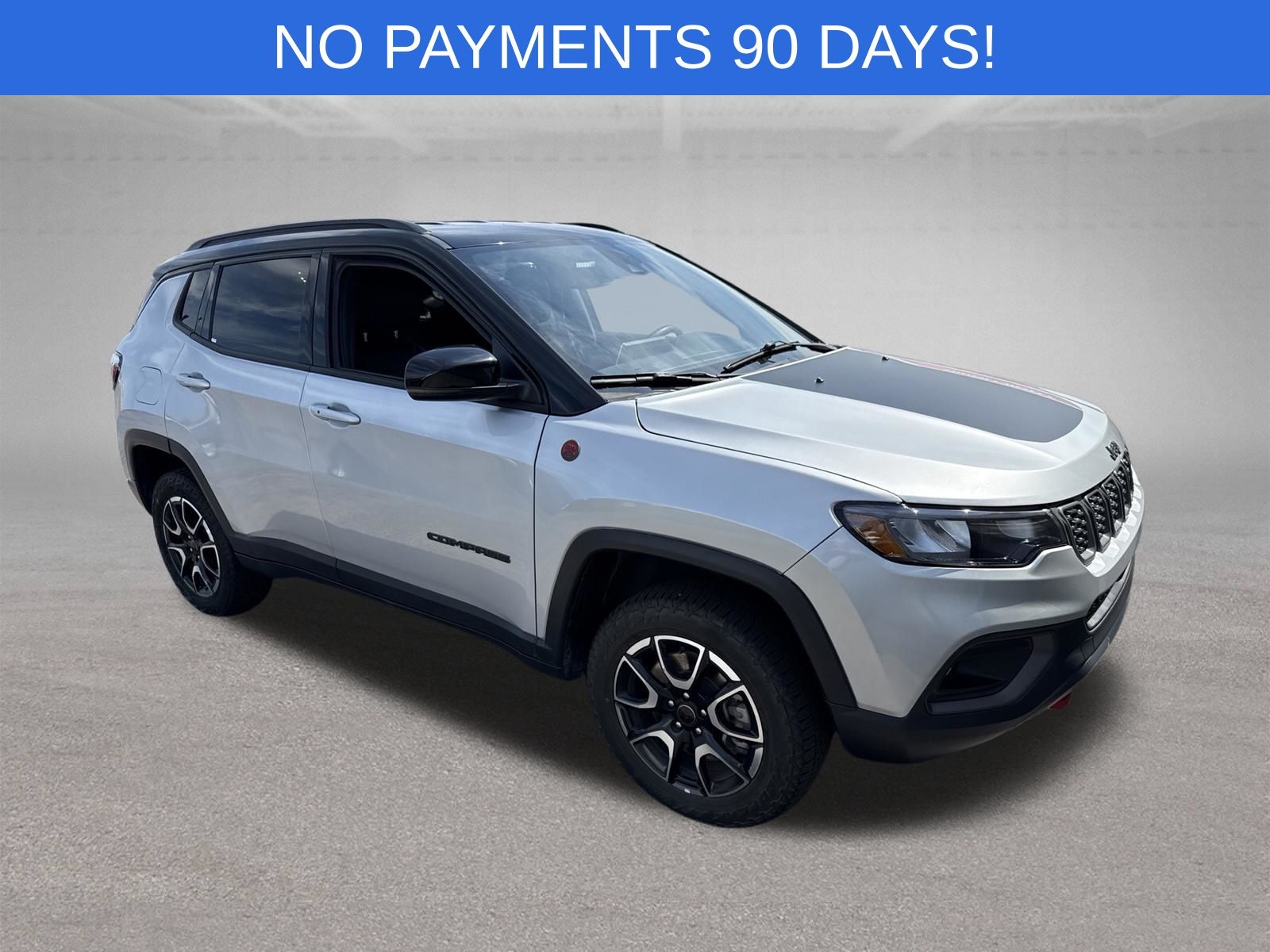 Silver Zynith Metallic Clearcoat 2025 Jeep Compass SUV / Crossover Four-Wheel Drive 8-Speed Automatic