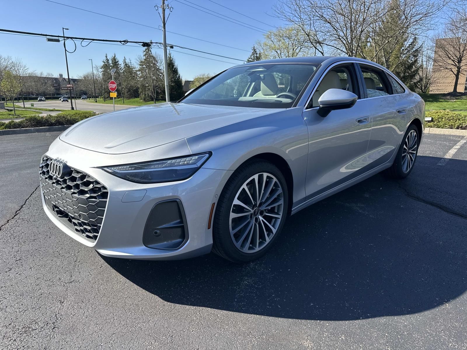 Florett Silver Metallic 2026 Audi A6 quattro Premium Plus 55 TFSI Sedan All-Wheel Drive 7-Speed Automatic