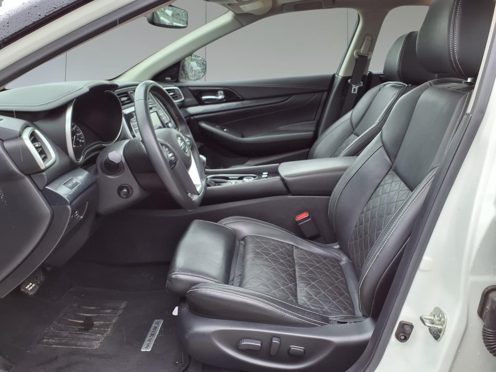 2020 Nissan Maxima Platinum White at Bravo Nissan