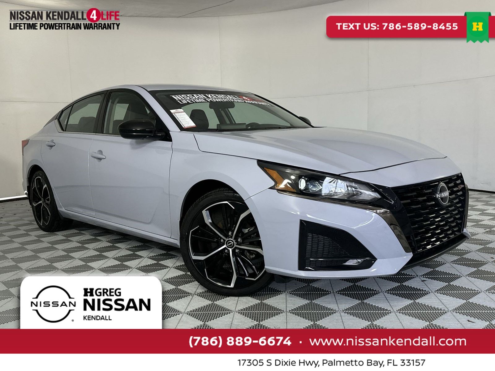 Gray Sky Pearl 2025 Nissan Altima Sedan Front-Wheel Drive Continuously Variable Transmission