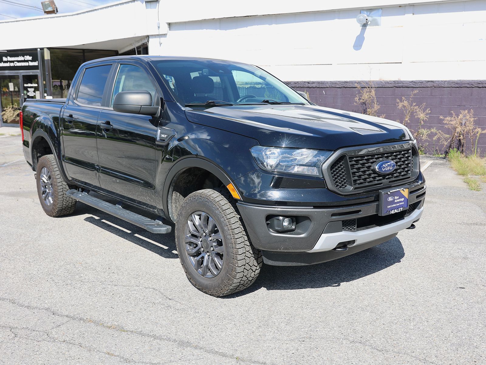 Shadow Black 2021 Ford Ranger Pickup Truck Four-Wheel Drive Automatic