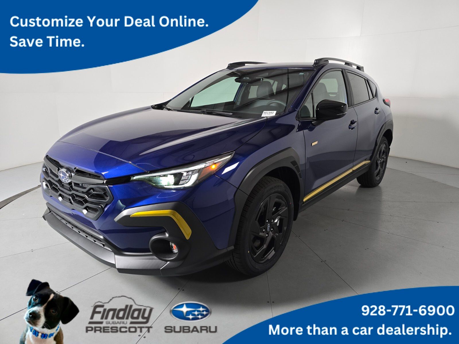 Sapphire Blue Pearl 2026 Subaru Crosstrek Sport AWD SUV / Crossover All-Wheel Drive Continuously Variable Transmission