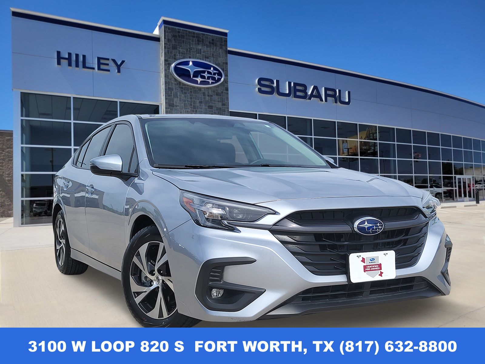 Ice Silver Metallic 2025 Subaru Legacy Premium AWD Sedan All-Wheel Drive Continuously Variable Transmission