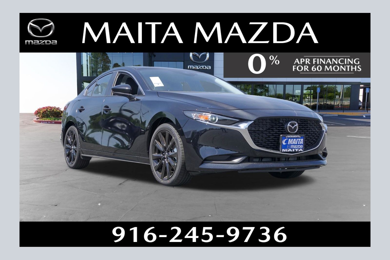 Jet Black Mica 2026 Mazda MAZDA3 2.5 S Select Sport FWD Sedan Front-Wheel Drive 6-Speed Automatic