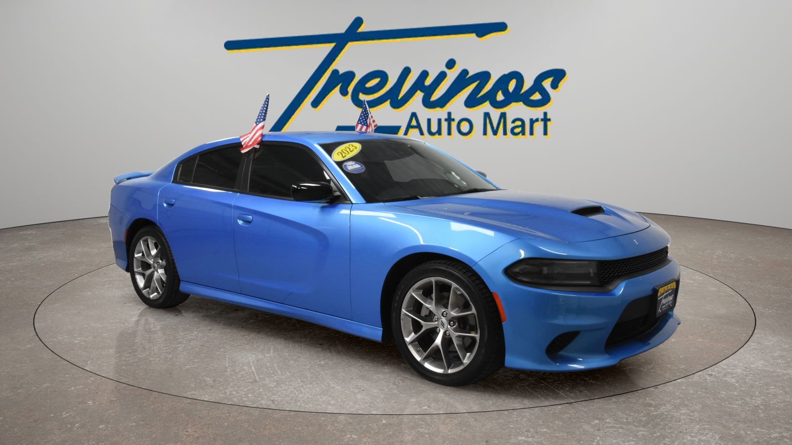 B5 Blue Pearlcoat 2023 Dodge Charger Sedan Rear-Wheel Drive 8-Speed Automatic