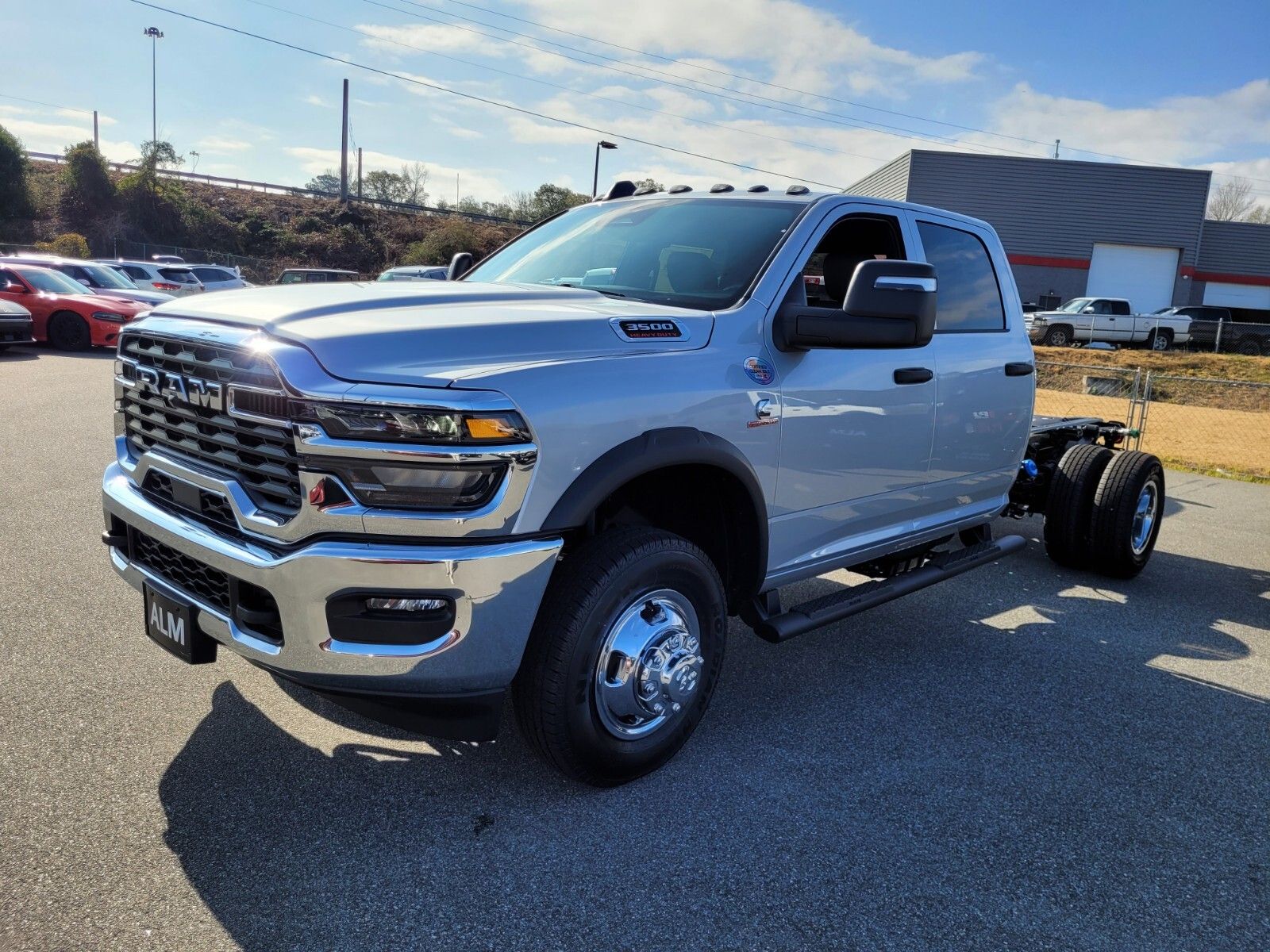 Silver Zynith 2026 RAM 3500 Chassis Tradesman Crew Cab LB DRW 4WD Pickup Truck Four-Wheel Drive 8-Speed Automatic