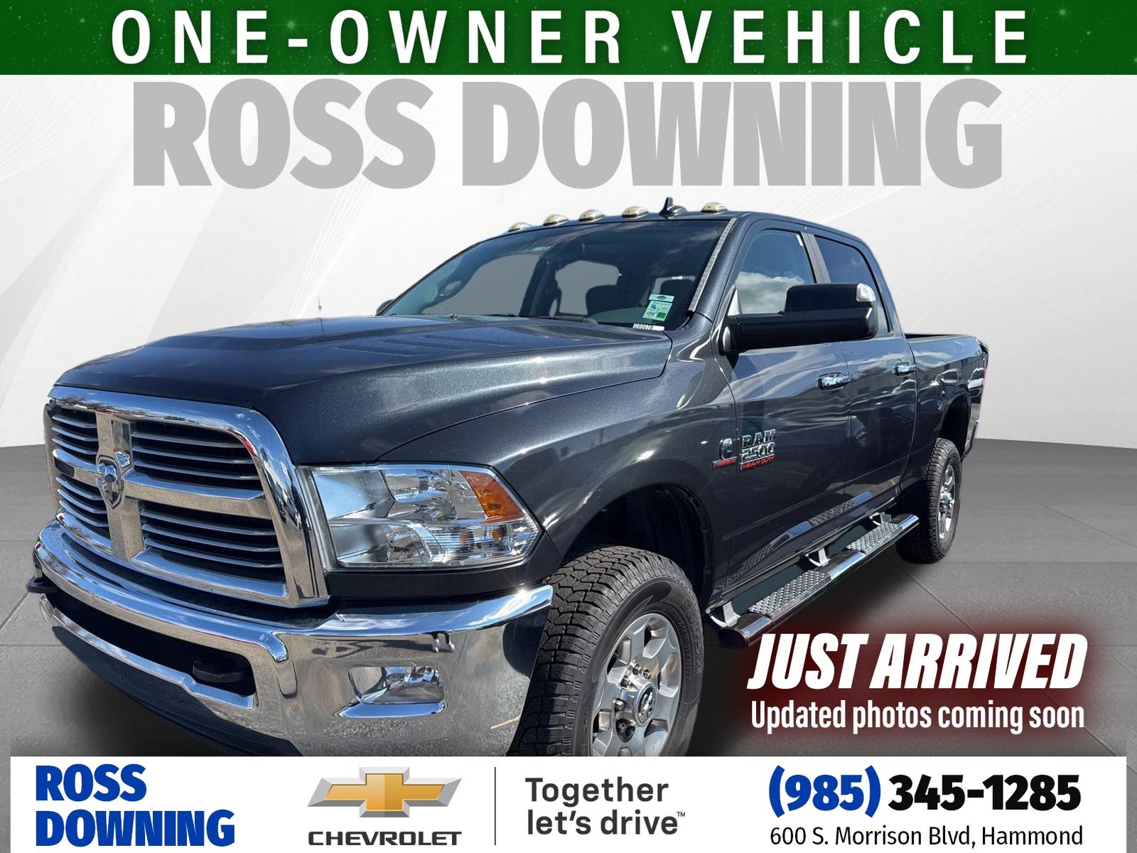 2017 RAM 2500 Lone Star Crew Cab 4WD