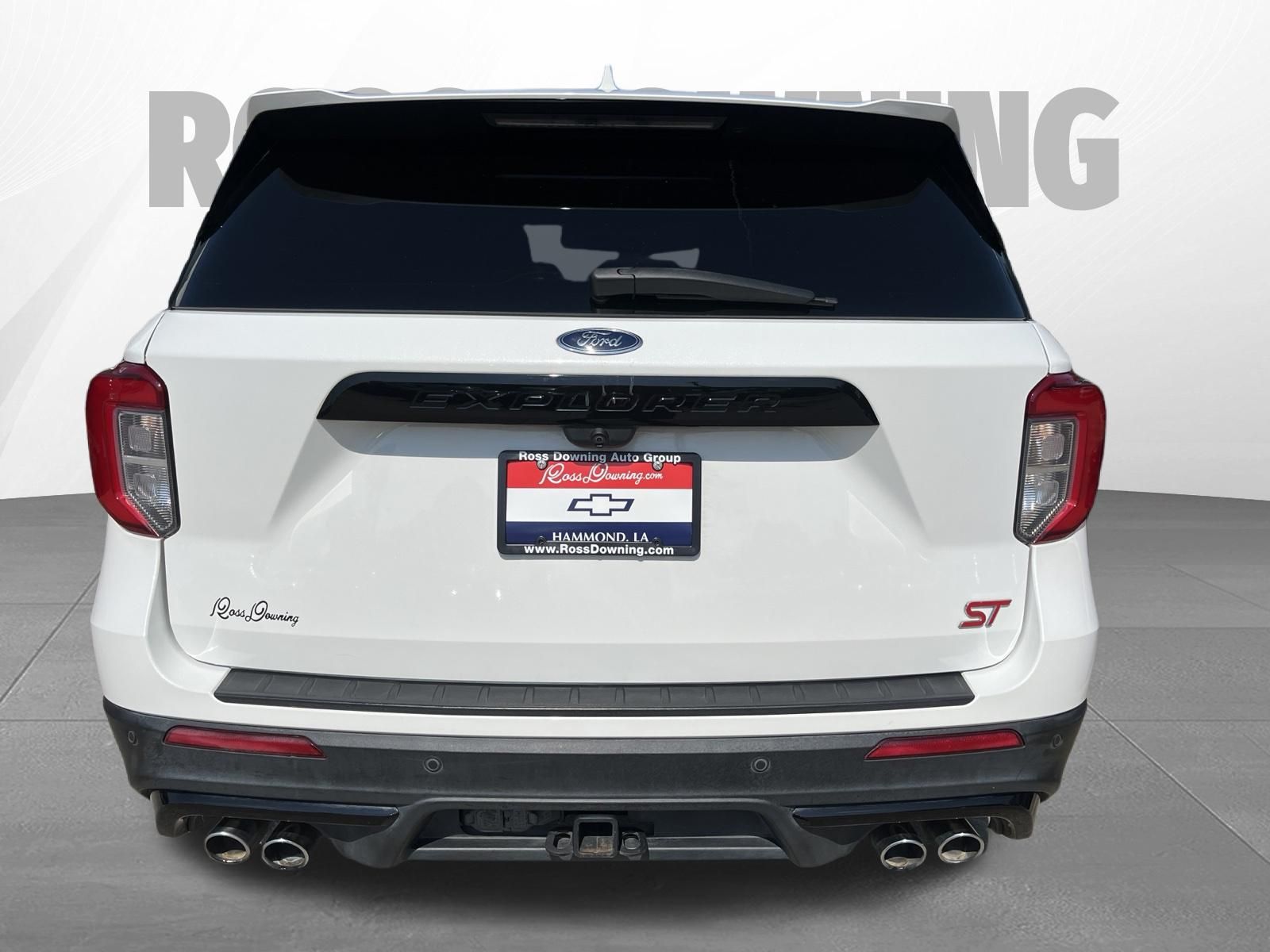 2020 Ford Explorer ST White at Ross Downing Buick GMC