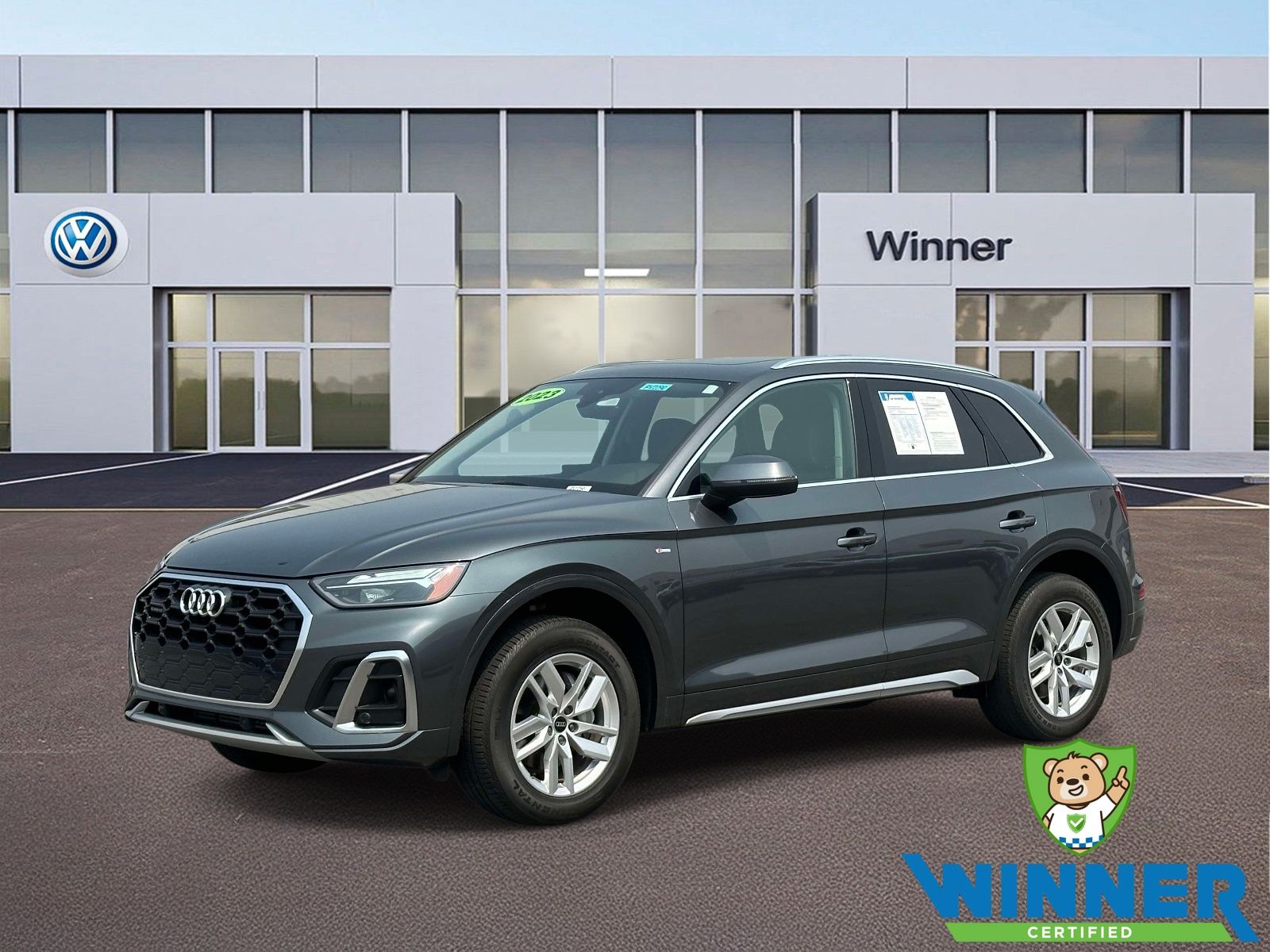 Daytona Gray Pearl 2023 Audi Q5 SUV / Crossover All-Wheel Drive 7-Speed Automatic