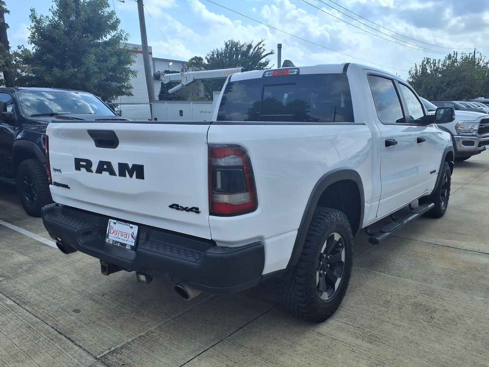2022 Ram 1500 Rebel White at Bayway Cadillac of The Woodlands