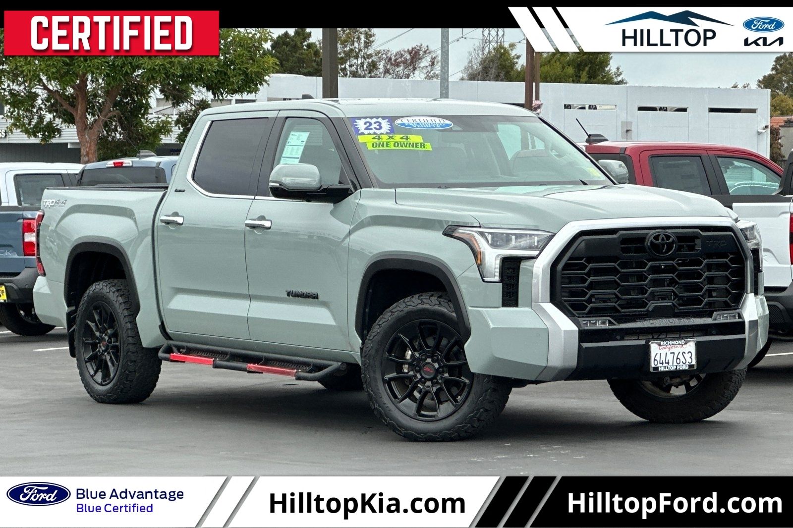 Lunar Rock 2023 Toyota Tundra Pickup Truck Four-Wheel Drive Automatic