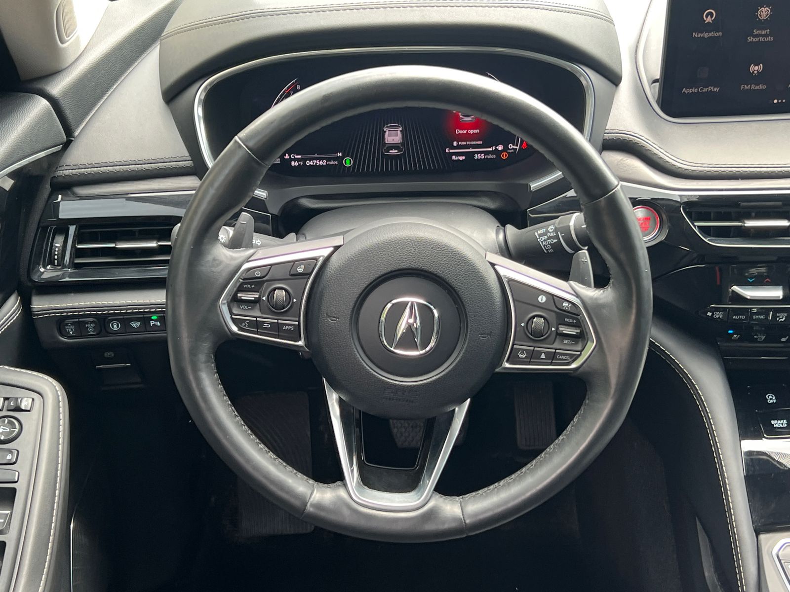 Used 2024 Majestic Black Pearl Acura Advance image 25